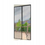Wzlxcxxy magnetiline putukav&otilde;rk uksele 80 x 210 cm, must