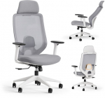 Kontoritool Sense7 Nakai, valge/hall