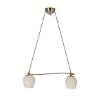 Candellux rippvalgusti Serano, kuldne/valge