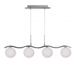 Candellux rippvalgusti Ramon 34-01412, kroom/valge