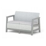 Kahekohaline aiasofa Keter Scandi Linea, 126,8x77,5x73, hall