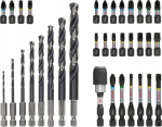 Segatud l&ouml;&ouml;kpuuride ja metallpuuride otsikute komplekt PRO, 35 t&uuml;kki - BOSCH - 2608521U80