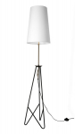 Candellux p&otilde;randalamp Taflo, must/valge