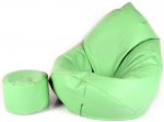 Tumba Mega Comfort XXL, kunstnahast, heleroheline