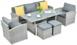 Aiam&ouml;&ouml;blikomplekt BORNEO + tumbadega, Stone Grey