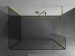 Mexen Kioto du&scaron;isein Walk-in 135 x 110 x 40 cm, l&auml;bipaistev, kuldne - 800-135-110-221-50-00-040
