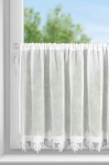 Eurofirany kardin Sophia, 60x150 cm, valge