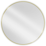 Vannitoa peegel Mexen Loft Round, 100 cm, kuldset v&auml;rvi