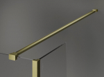 Mexen Kioto du&scaron;inurk Walk-in 135 x 70 x 40 cm, l&auml;bipaistev, harjatud kuld - 800-135-070-221-55-00-040