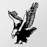 Riputatav dekoratsioon Eagle 53 cm
