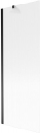 Mexen Next vannisein, 1-tiivaline, 70 x 150 cm, triibuline, must - 895-070-000-00-09-70