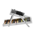 Sluice Box 127x35x6.2 cm Alumiinium Kokkupandav Kaasaskantav Kaevandusseade