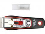 Yato YT-75520 Kraapija 150 x 5.2 x 2 cm, roostevaba teras, 1 tera + 5 varu tera, ergonoomiline k&auml;epide
