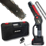 ADM 527 mini-kettsaag eemaldatava akuga, 21 V