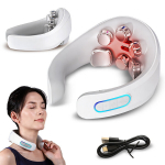 Kaela massager Vita Vitale HXG-1628 impulsid + vibratsioon + punane valgus 60 min USB-C