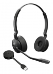 Stereo k&otilde;rvaklapid - JABRA - Engage 55 SE - Optimeeritud mikrofon - Traadita ulatus 150 m - USB-C