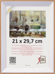 Puidust pildiraam A4 21x30 cm Elegantne riputatav helepruun &mdash; pildiraam, diplomiraam, seinakaunistus, m&auml;nni puidust raam, a4 klaasita raam, plakatiraam, sisekujundus