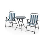 V&auml;liskasutusega kokkuklapitavate toolide komplekt, 67&times;53&times;89 cm, Sinine