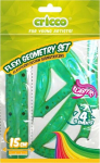 Flexi geomeetriline komplekt 15cm joonlauaga CRICCO