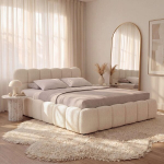 Voodi TRIUMPH mini|140x200|Beež #33|Boucle
