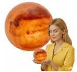 Himaalaja soolalamp "luna" 3-4 kg, &uuml;mmargune, E14 alusega