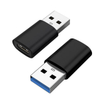 USB Type-A - USB Type-C adapterkaabel, must