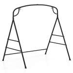 Patio metallist kiikeraam, 211&times;114&times;175 cm, Must