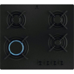 Gaasipliidiplaat Electrolux KGG643723L 60 cm 4 p&otilde;letit must klaas