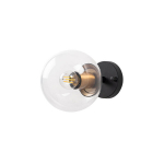 Opviq seinalamp Atmaca - 10225, must/kuldne