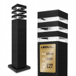 Pole v&auml;lisvalgusti Led E27 60cm must