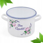Emaileeritud teraspott 18 cm, klassikaline, 3,5 l