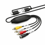 Videom&auml;ngija VHS digimuundur USB2.0, 1080P, RCA/AV, 1 tk