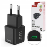 Hama Supermini 20w Pd/qc Usb-c laadija telefoni kiireks laadimiseks