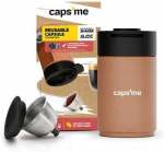 Taaskasutatav kohvikapslite komplekt Caps Me Minimalist Pack, Dolce Gusto &uuml;hilduv roostevabast terasest
