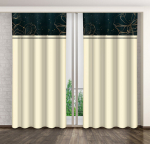 Mariall osaliselt pimendav kardin ZMK-020, 160x250 cm, erinevat v&auml;rvi