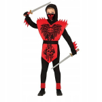 Kobra NINJA kost&uuml;&uuml;m Halloweeni ball 5-6 aastat, 116