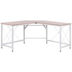 Nurgalaud L-kujuline 150x150x76 cm MDF ja metall