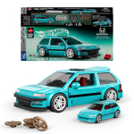 Konstruktor-auto Hot Wheels Brick Shop Speed Series &rsquo;90 Honda Civic EF JHF62, sinine