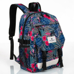 Ergonoomiline kooliseljakott Peterson, mitmev&auml;rviline, 25 l
