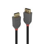 Lindy DisplayPort kaabel 36484 5m, 28AWG, 4K 4096x2160@120Hz, 21.6Gbps, RoHS, REACH, UL, sirge pistik
