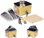 Maxxpet rattakott koerale, pruun, 40x28x34cm