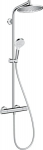 Kahjustatud pakendiga toode. Termostaatiline du&scaron;ikomplekt Hansgrohe Crometta S 240 1jet, kroom, 27267000