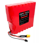 Gares 36 V 8,7 Ah ruudukujuline aku t&otilde;ukerattale, XT60-pistikud, SM 2-pin
