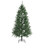 Tehiskuusk Talvi 180 cm roheline musta metalljalaga