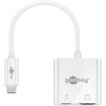 Adapter Usb-c to Hdmi 60w Pd, valge