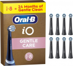 Elektrilise hambaharja otsik Oral-B iO Gentle Care Black (pack of 8)