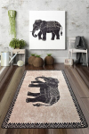 Asir vaip Elefante Nero Djt, 80x140 cm, erinevat v&auml;rvi