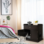Kassiliivakasti Kapp 76x53x74 cm Pruun Puitm&ouml;&ouml;bel