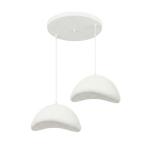 Opviq rippvalgusti Luna-50-50-T, valge