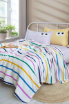 L'essentiel Maison voodipesukomplekt Funny - Kollane, Lilla, 160x200, 4 osa